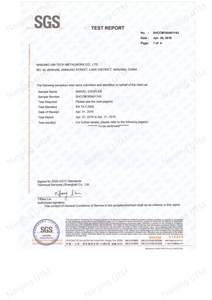  Certificat SGS du coupleur pivotant EN74 