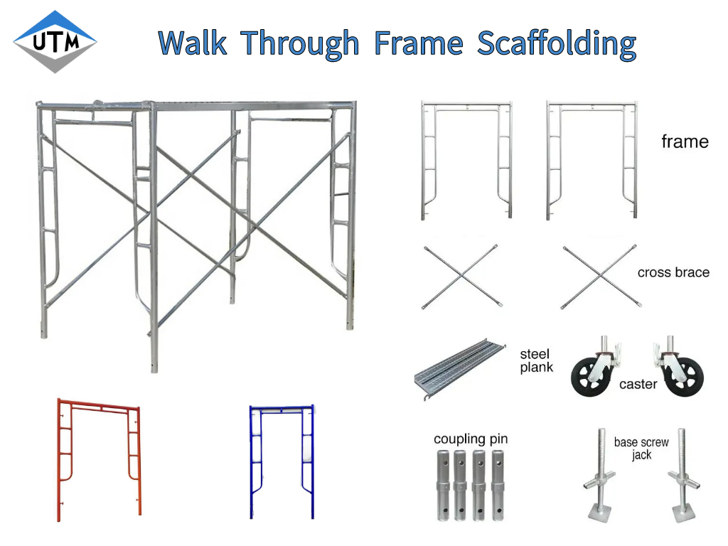 Échafaudage Wlak Through Frame