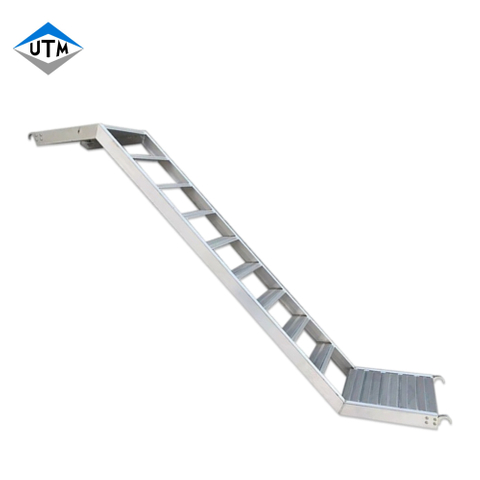 Échafaudage de ringlock en aluminium personnalisé China Échafaudage Z de type escalier d'escalier