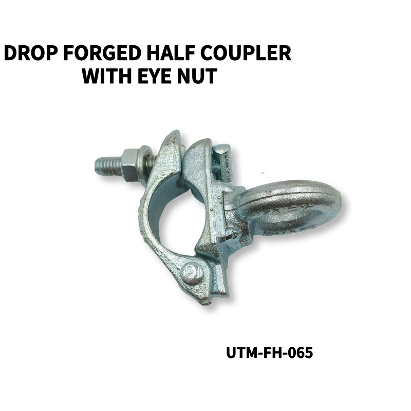 Demi-coupleur forgé avec écrou à œil