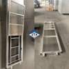 Construction de sécurité Aluminium Walk Boards Schafaudage Plate-forme de trappe de planche avec échelle