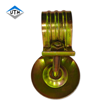 Coupleur en acier de champignon de bride de patelle de l'échafaudage 48.3mm Q235