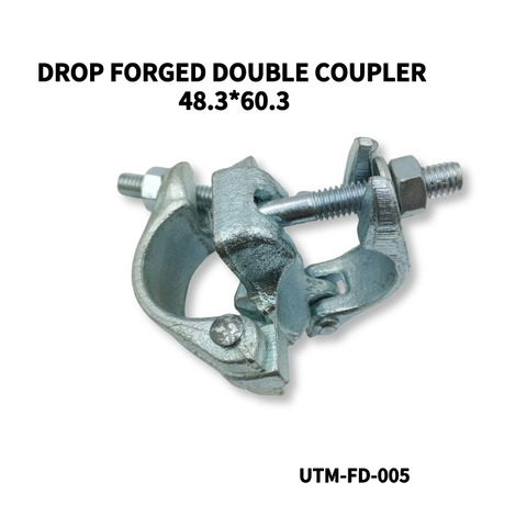 48,3 mm 60,3 mm en acier à double coupleur à double coupleur