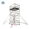 OEM portable 3m-15m Échafaudage Mobile Aluminium Tour d'échafaudage avec lanceur