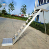 Échelle d'échafaudage d'échafaudage en aluminium avec escalier de sécurité