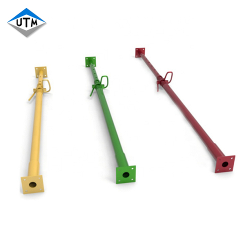 Support de tuyau d'échafaudage, prix en Chine, support en acier, accessoires réglables Acrow, vérins de 800 à 4500 mm de longueur