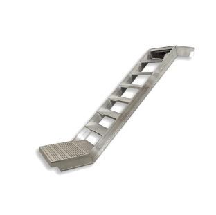 Z-stairs aluminium 6061-T6 large 610 mm 650 mm Ringlock Échafaudage d'aluminium 