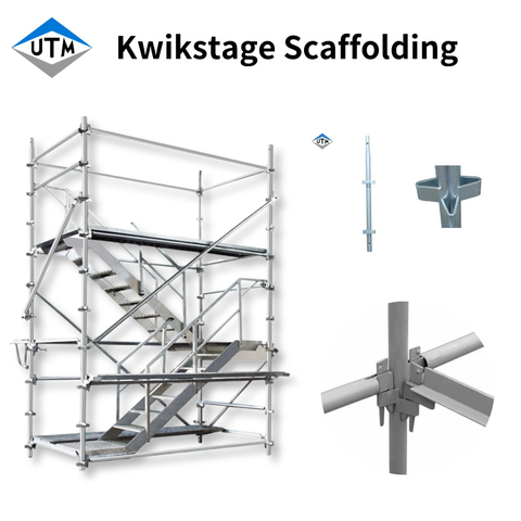 Échafaudage Kwikstage de construction Échafaudage en acier à étape rapide standard australien sud-africain