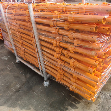 La Chine fabrique des HDG peints 48,3 mm 3,2 mm Échafaudage à l'échafaudage vertical à vendre
