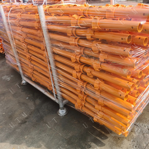 La Chine fabrique des HDG peints 48,3 mm 3,2 mm Échafaudage à l'échafaudage vertical à vendre