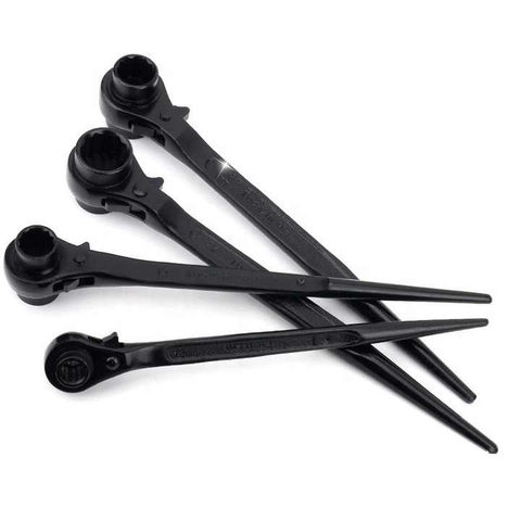 19/22 mm Hexagon Podger à cliquet à cliquet à cliquet échafaudage Spanner Wrench